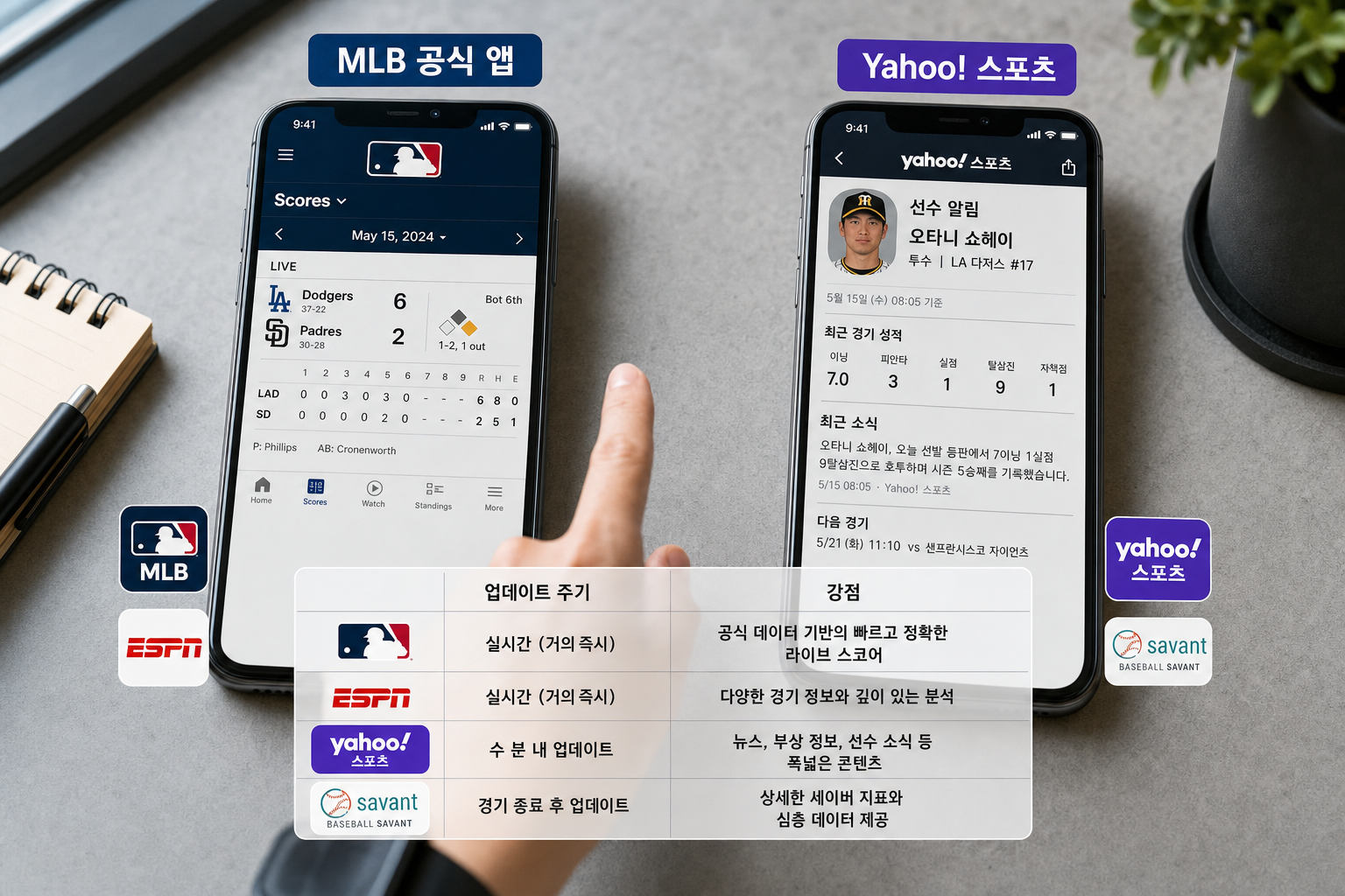 해외야구 소식 실시간 확인하는 가장 빠른 방법