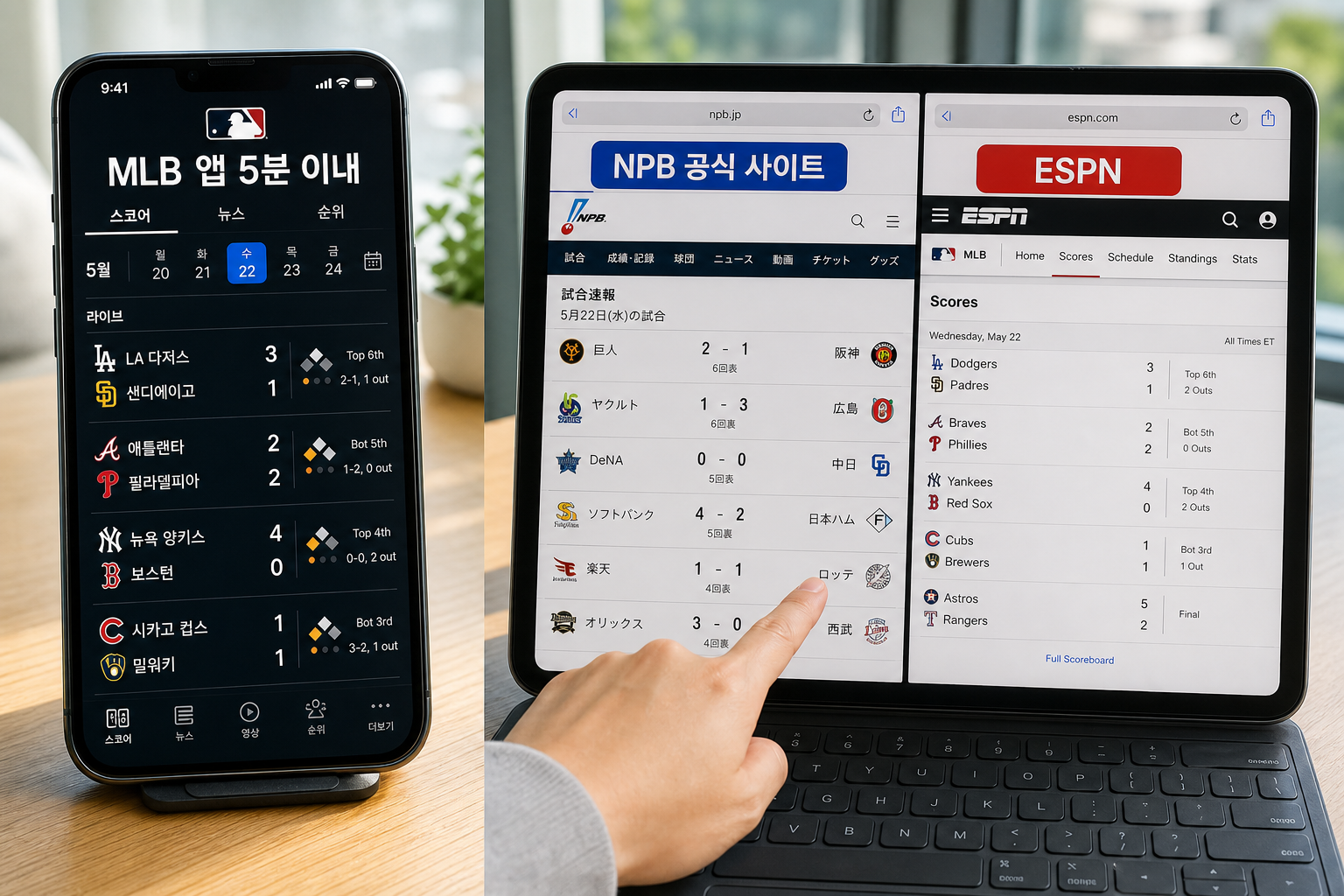 해외야구 소식 실시간 확인하는 종합 가이드