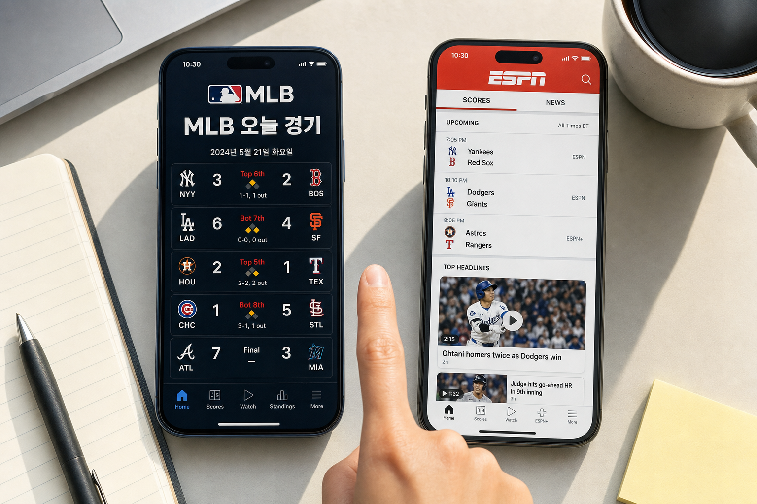MLB 오늘 경기 일정과 실시간 스코어 확인하는 최적 경로